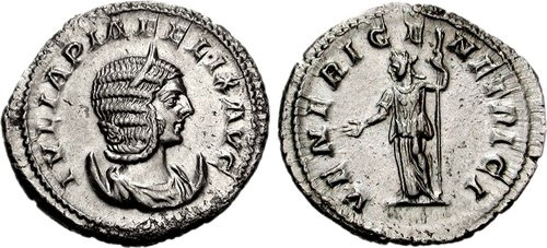 julia domna roman coin antoninianus